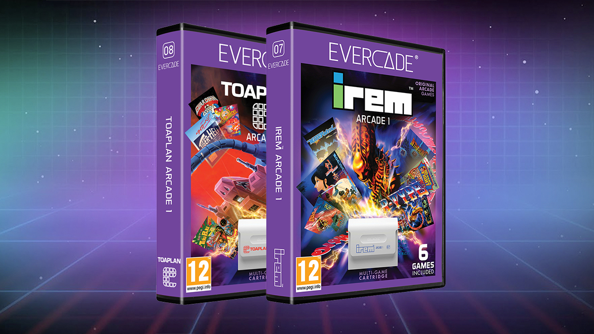 IREM Arcade 1 y TOAPLAN Arcade 1 se estrenarán en noviembre en EVERCADE VS