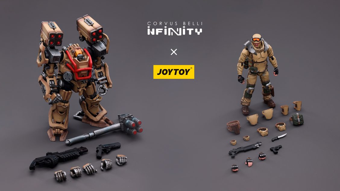 Corvus Belli y JoyToy firman un acuerdo para crear figuras de acción a escala 1:18