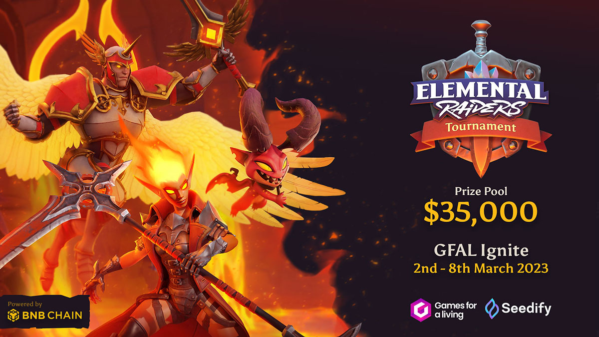Elemental Raiders organizará su primer torneo de eSports con más de 30.000€ en premios, ¡participar es gratis!