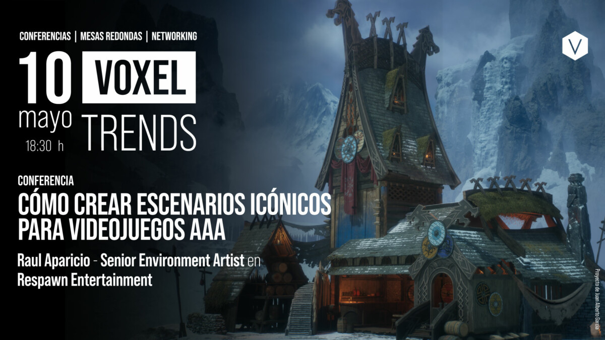 Anunciado un nuevo Voxel Trends, “Cómo crear escenarios icónicos en videojuegos AAA”