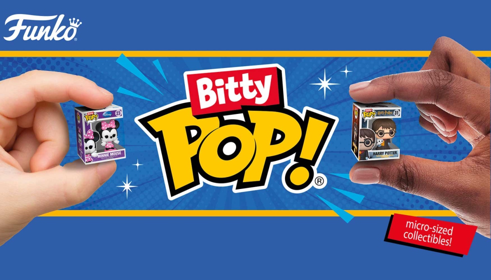 FUNKO lanza la nueva línea coleccionable «BITTY POP!» en toda Europa