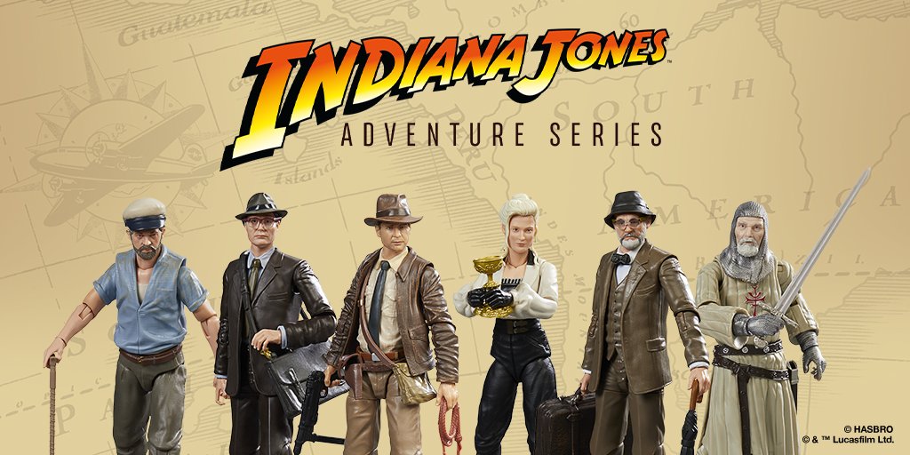 El viejo Indiana Jones está de vuelta y junto a el una nueva línea de figuras de Hasbro Pulse