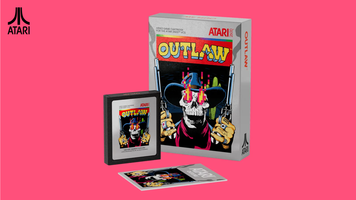 Atari presenta una llamativa Edición Limitada de Cartucho para Outlaw con arte de portada de Butcher Billy