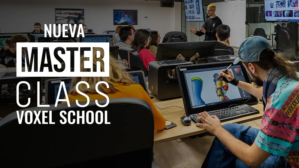 Voxel School organiza 10 workshops y 2 conferencias gratuitas para formarte en las artes digitales