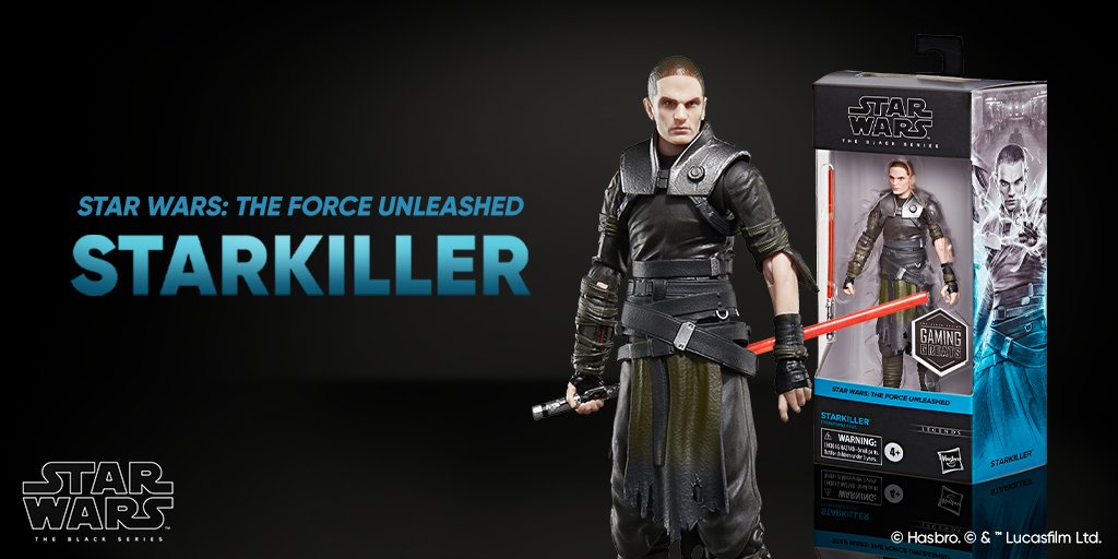Hasbro presenta la Figura de Star Wars The Black Series Starkiller