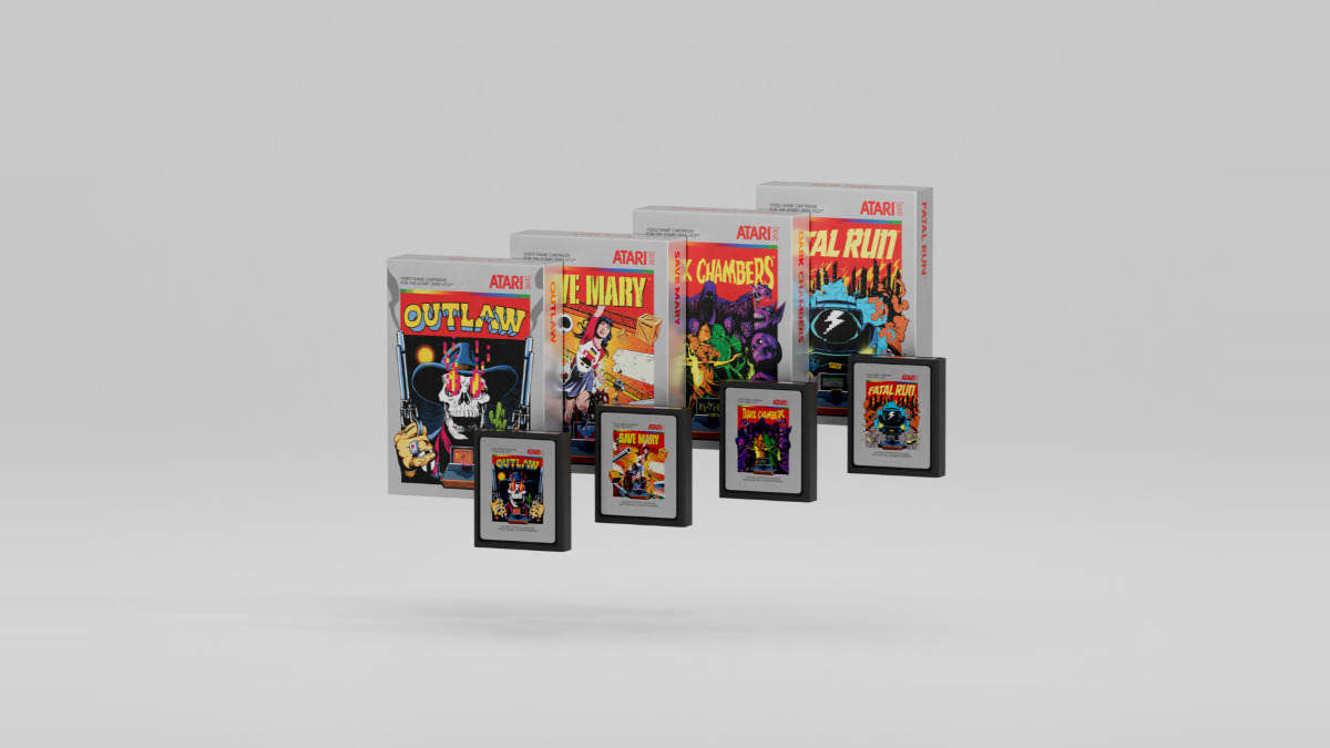 Atari celebra la obra de arte de Butcher Billy con una Colección de Cartuchos Atari 2600 de Edición Limitada