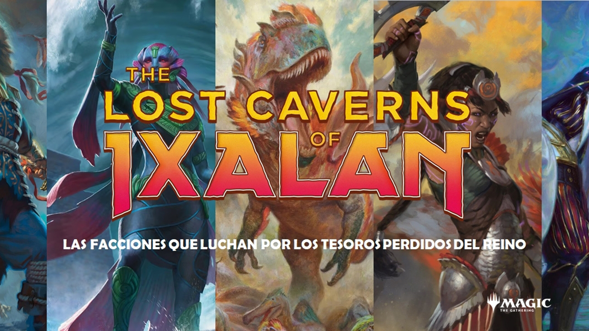 Descubre las facciones de Las cavernas perdidas de Ixalan para Magic: The Gathering