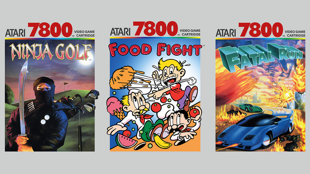 Anunciadas las reediciones de tres títulos de Atari 7800 compatibles con la consola original y la ATARI 2600+
