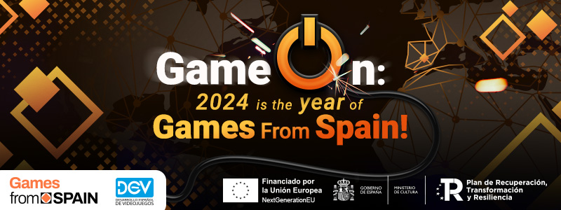 DEV lanza la campaña “GAMEON: 2024 is the Year of Games from Spain”