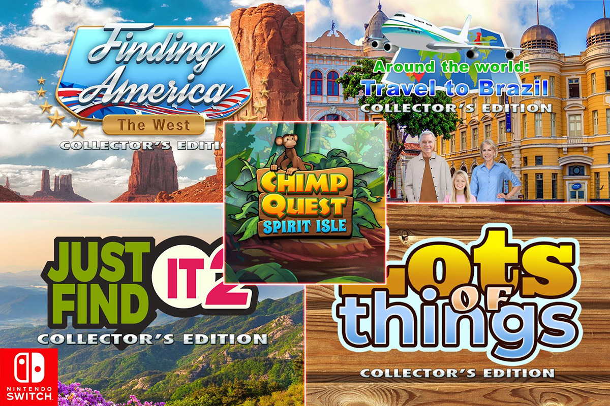 Cinco nuevos juegos de Ocean Media para Switch para que explore toda la familia, a precio imbatible