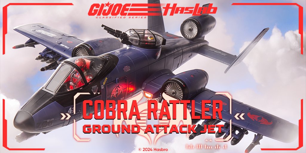 Hasbro Pulse presenta su nuevo proyecto de HasLab, el G.I. Joe Cobra Rattler