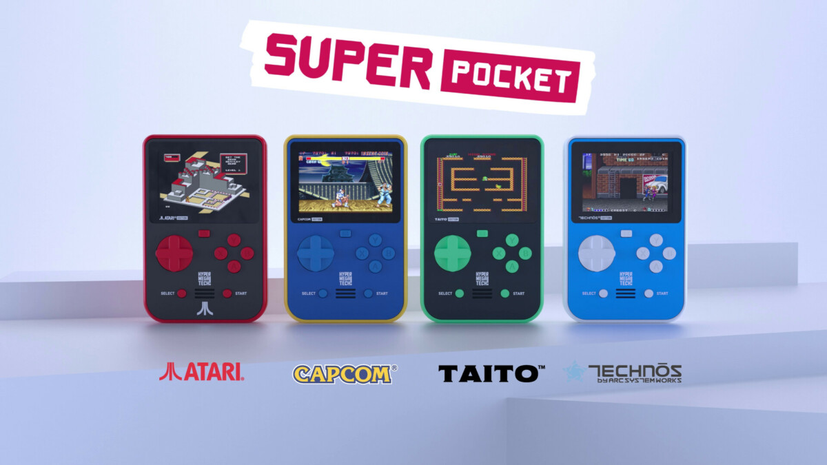 Super Pocket de HyperMegaTech vuelve con dos nuevos arcades de bolsillo