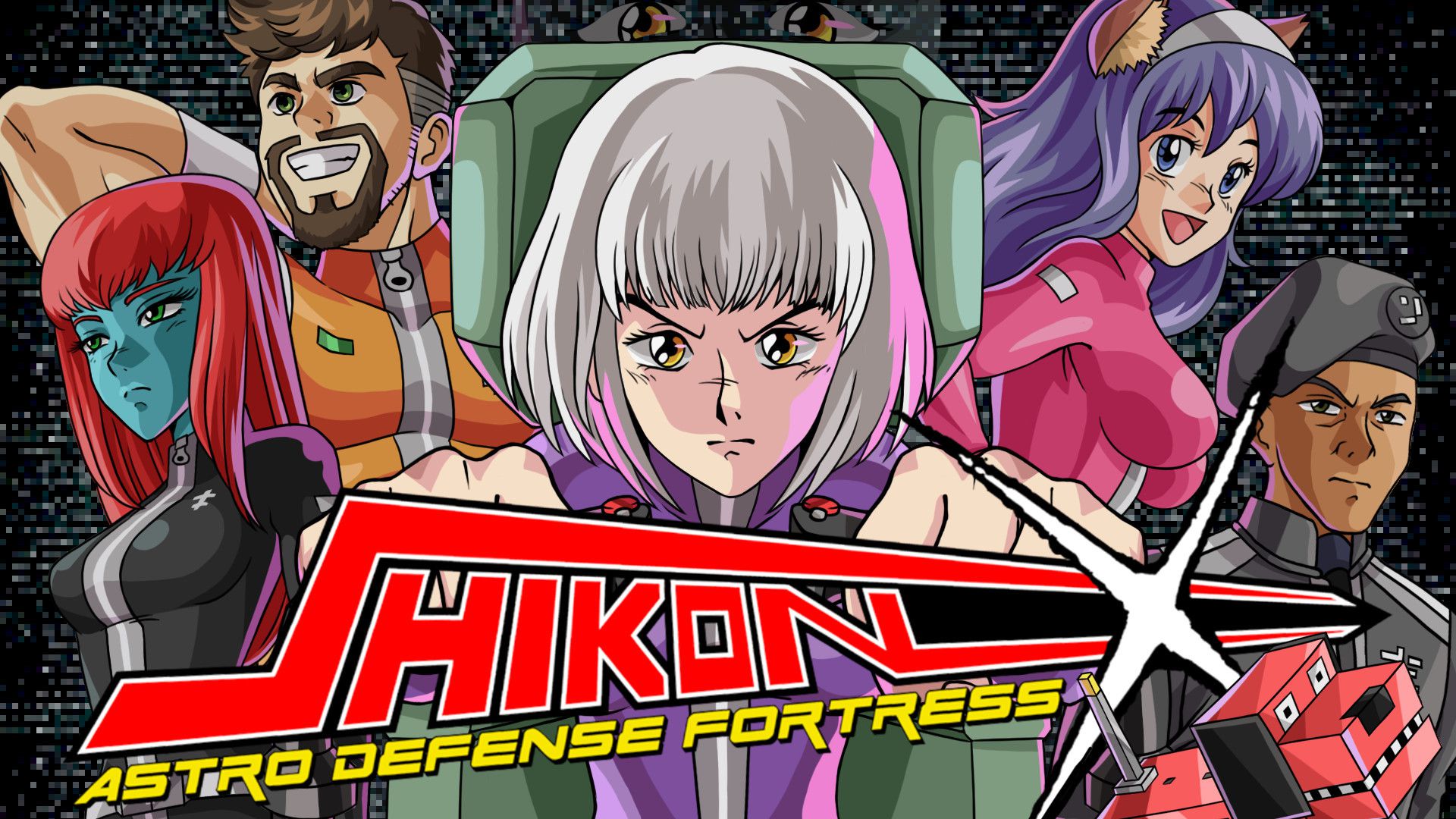 Un drama galáctico; Shikon-X Astro Defense Fortress ya está disponible en Switch y PC