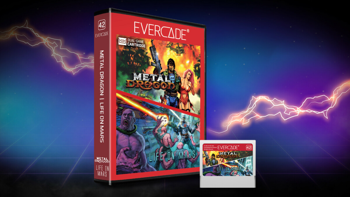 Evercade anuncia el cartucho doble Metal Dragon/Life on Mars