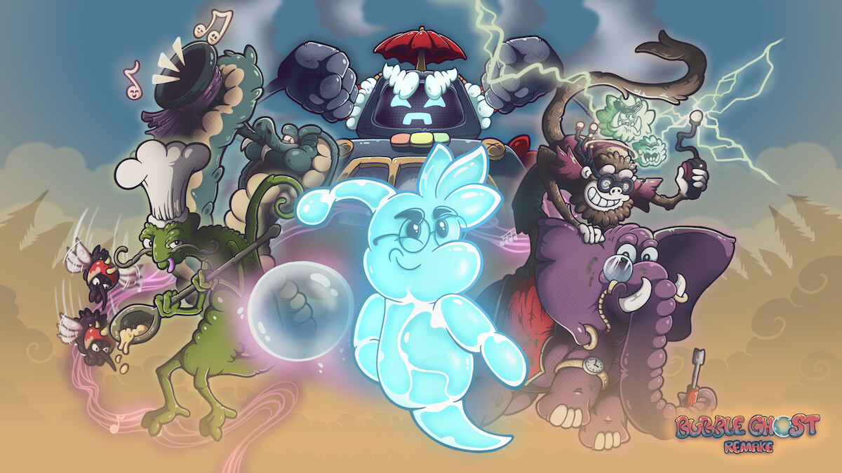 Bubble Ghost Remake ya tiene fecha de lanzamiento