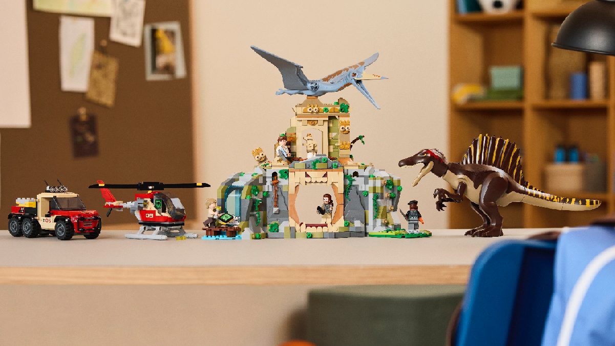 LEGO presenta sus nuevos sets Jurassic World Rebirth, inspirados en una nueva era de la franquicia Jurassic World