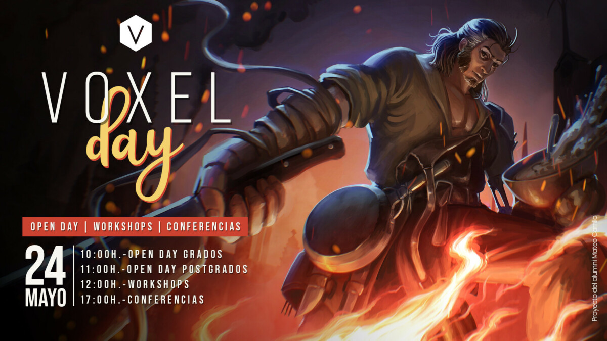 Voxel School anuncia el Voxel Day, un evento de talleres y conferencias exclusivas para futuros artistas digitales