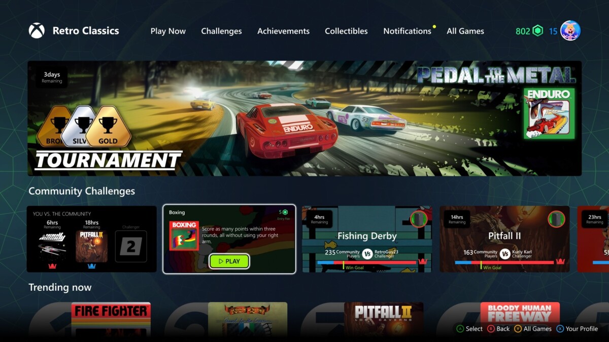 Xbox anuncia Retro Classics con Game Pass