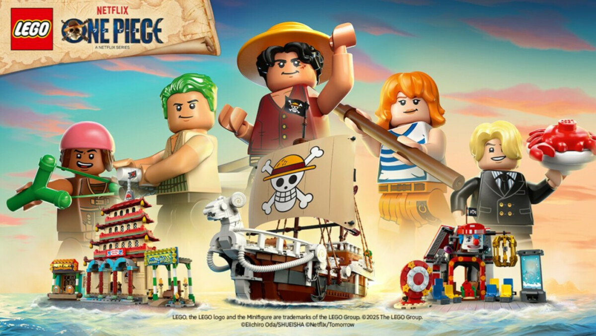 ¡Preparad vuestros sombreros de paja! El Grupo LEGO y Netflix desvelan un tesoro de sets de ONE PIECE