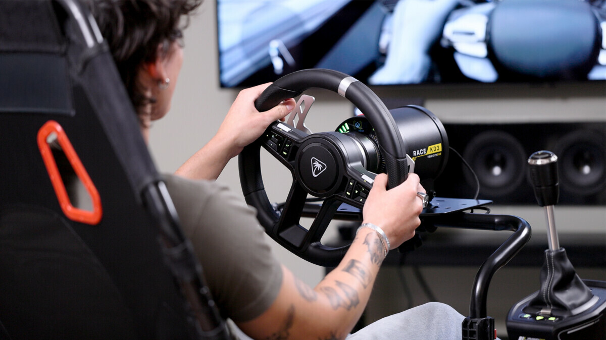 Turtle Beach presentan sus nuevos accesorios de juegos de carreras para Xbox y Windows