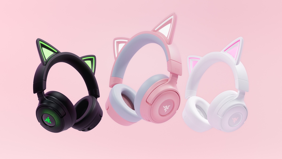 Razer presenta la línea Kraken Kitty V3: El “factor miau” ahora con conectividad multiplataforma