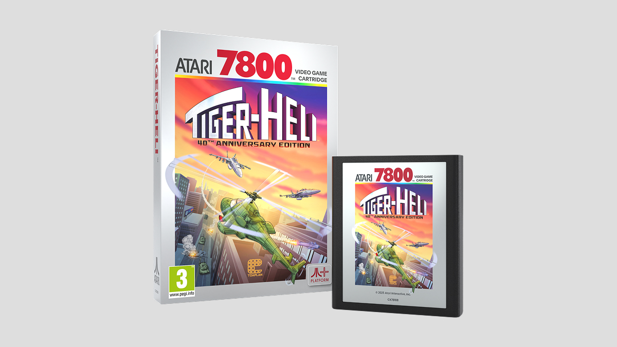 Recrean una nueva versión del Arcade clásico Tiger-Heli para consolas Atari