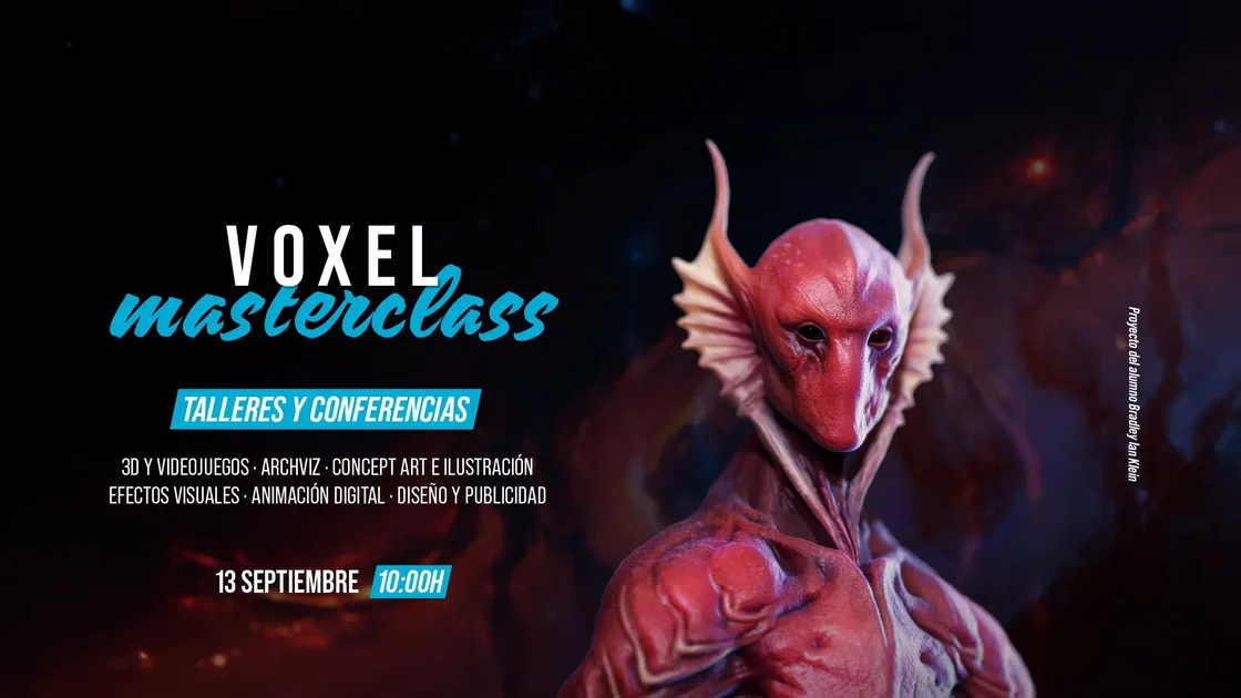 Voxel School celebrar una nueva jornada de Masterclass gratuita el 13 de septiembre en su campus de Madrid y online