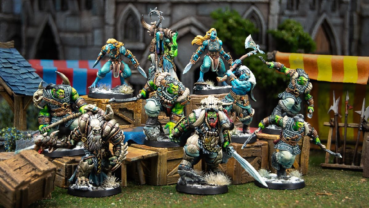 El nuevo action pack Tribus del Norte entre las novedades de Warcrow para noviembre