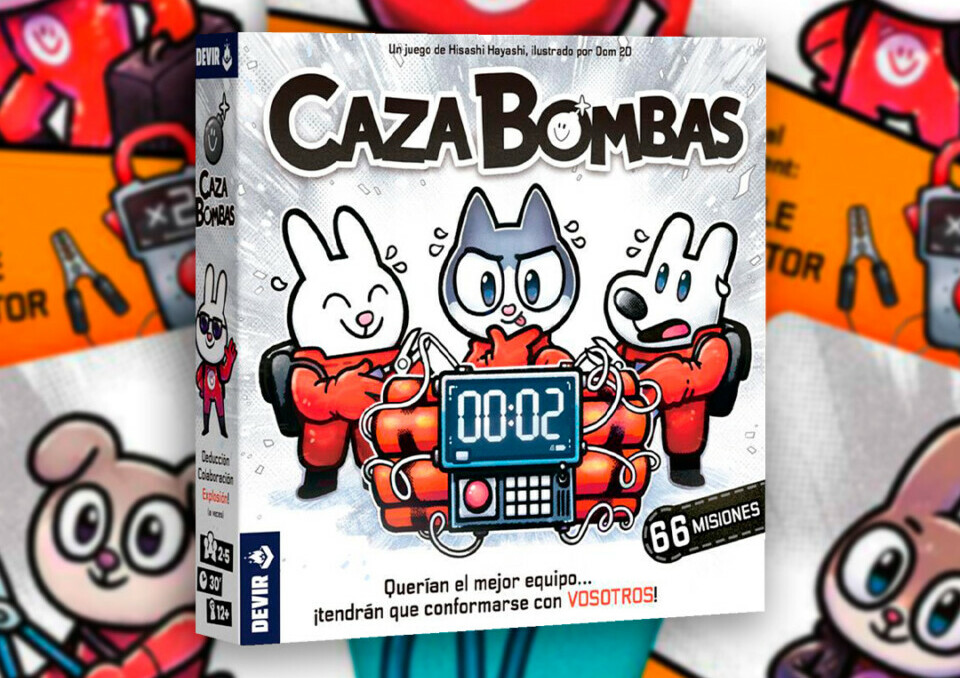 La industria juguetera premia a DEVIR con el galardón al Mejor Juego del Año por Caza Bombas