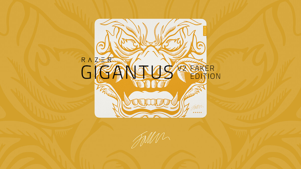 Razer presenta la alfombrilla Gigantus V2 – Faker Edition – con el diseño del “Unkilable Demon King”