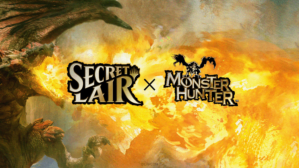 Wizards of the Coast y Capcom anuncian el Superdrop Magic: The Gathering Secret Lair x Monster Hunter
