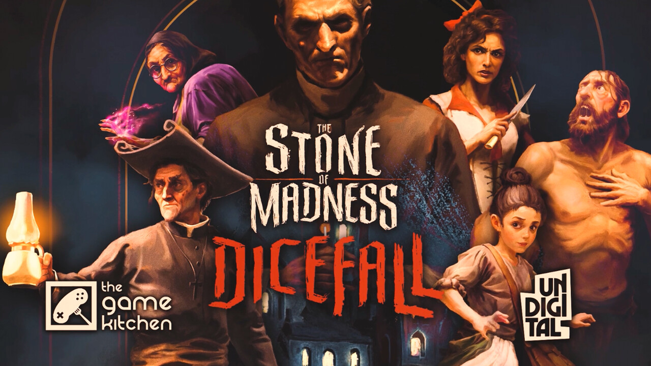 The Stone of Madness – Dicefall el juego de mesa aterriza en la plataforma Gamefound