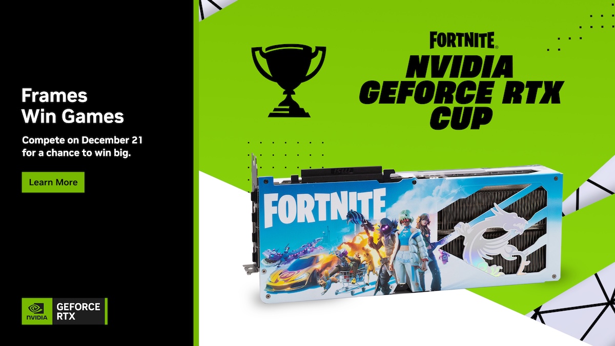 Anunciada la primera NVIDIA GeForce RTX Cup de Fortnite