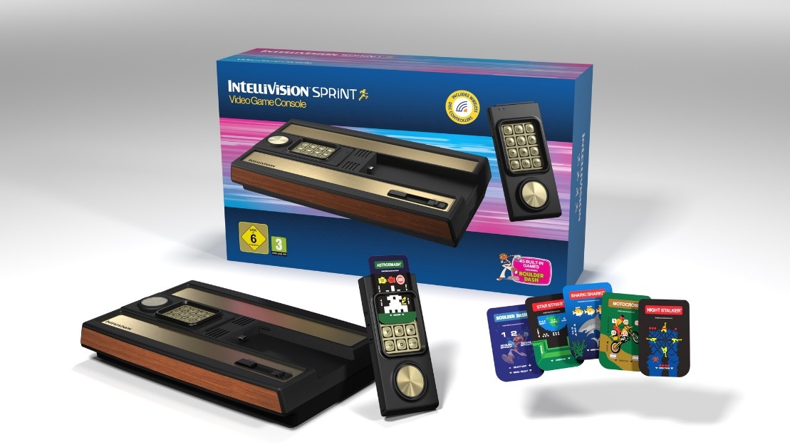 La videoconsola retro Intellivision Sprint, ya está disponible en toda Europa