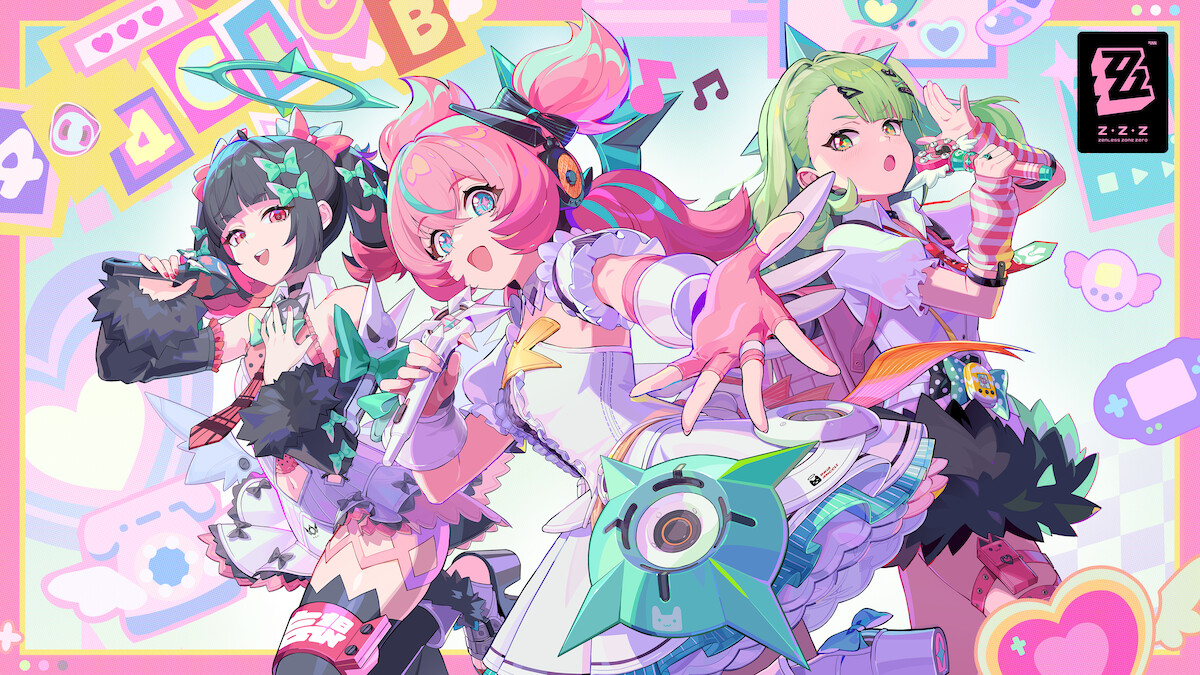 Ángeles de la Delusión, el grupo de ídolos de Zenless Zone Zero, hará su debut oficial el 6 de febrero en la versión 2.6!