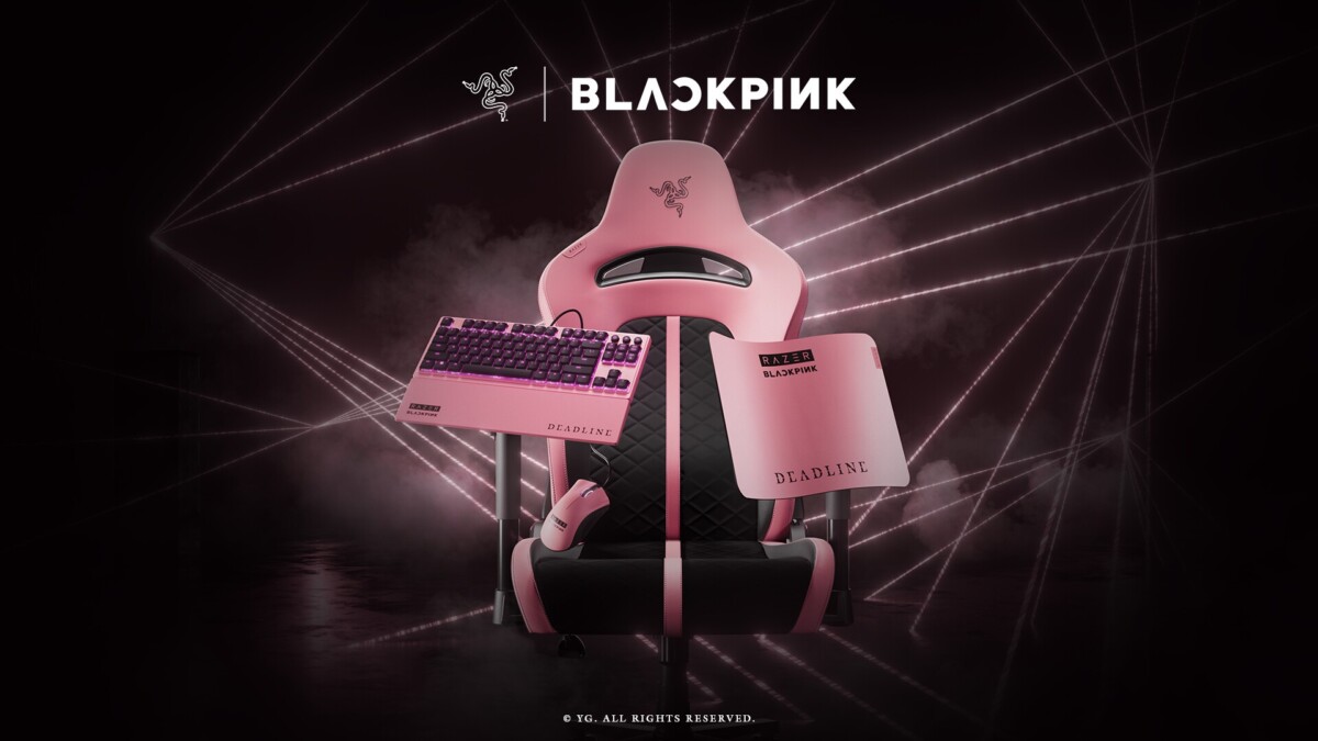 Juega en rosa: Ya está aquí  la nueva colección BLACKPINK X Razer