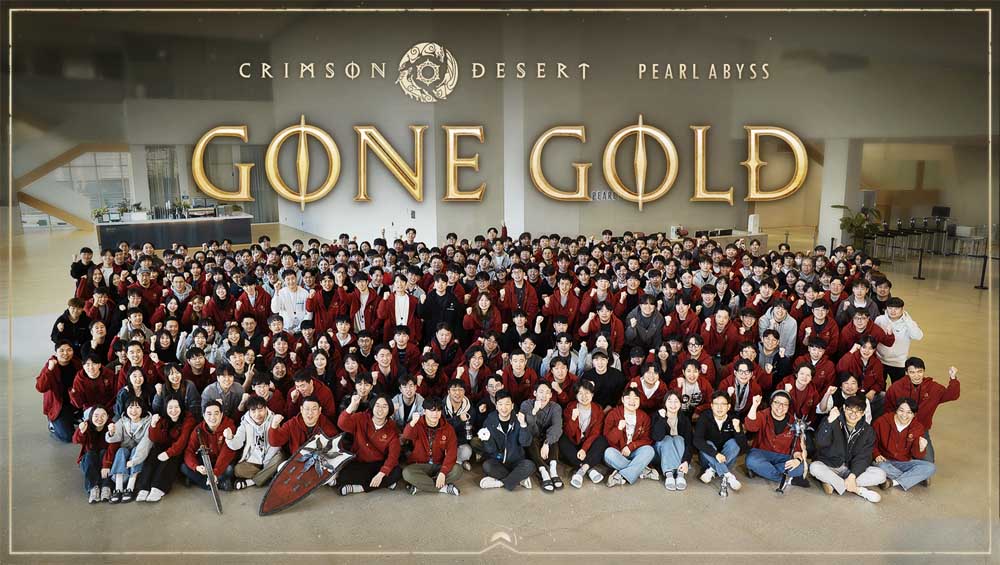 Crimson Desert ya es Gold