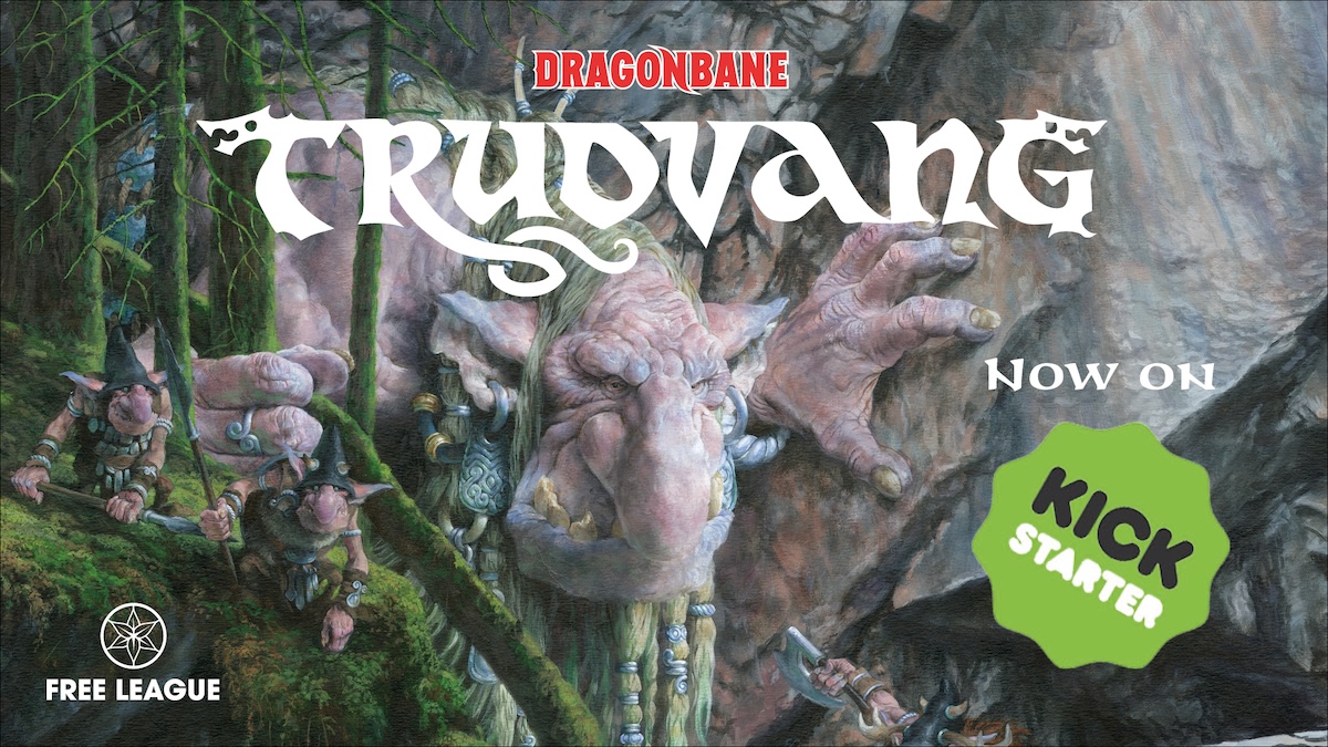 Dragonbane: Trudvang ya está en Kickstarter de la mano de Free League Publishing