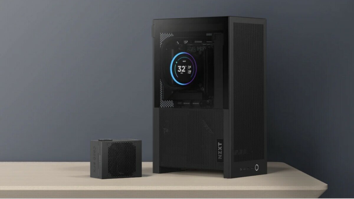 NZXT presenta un nuevo enfoque para los ordenadores de pequeño formato con la caja H2 Flow Mini-ITX y la fuente de alimentación C850 SFX
