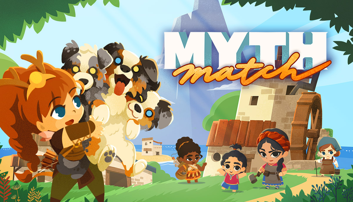 ¡Fusiona tu camino hacia la divinidad! Mythmatch, el juego de rompecabezas mitológico llega a mediados de marzo