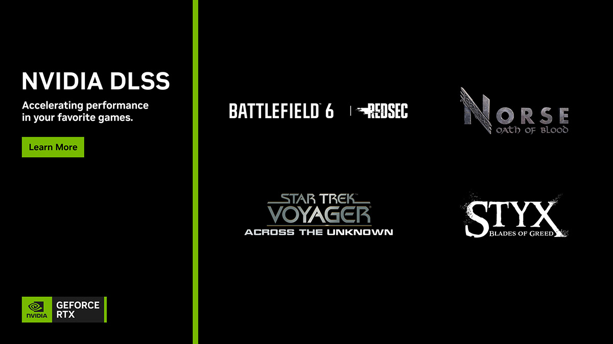 NVIDIA anuncia la llegada de más juegos con tecnologías RTX:  Styx, Star Trek: Voyager…
