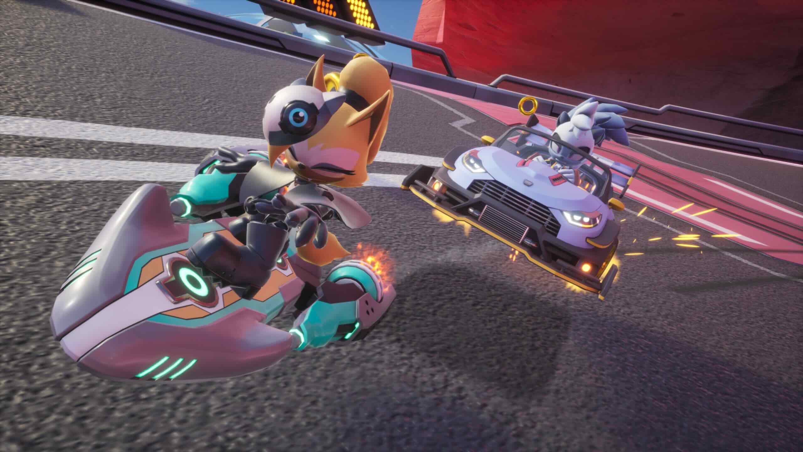 Tangle y Whisper se unen gratis a Sonic Racing: CrossWorlds