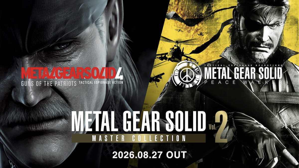 METAL GEAR SOLID: MASTER COLLECTION Vol. 2 se lanza el 27 de agosto