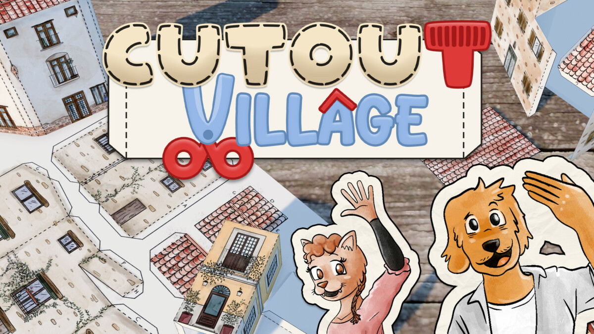 El universo artesanal de Cutout Village se luce en su nuevo tráiler