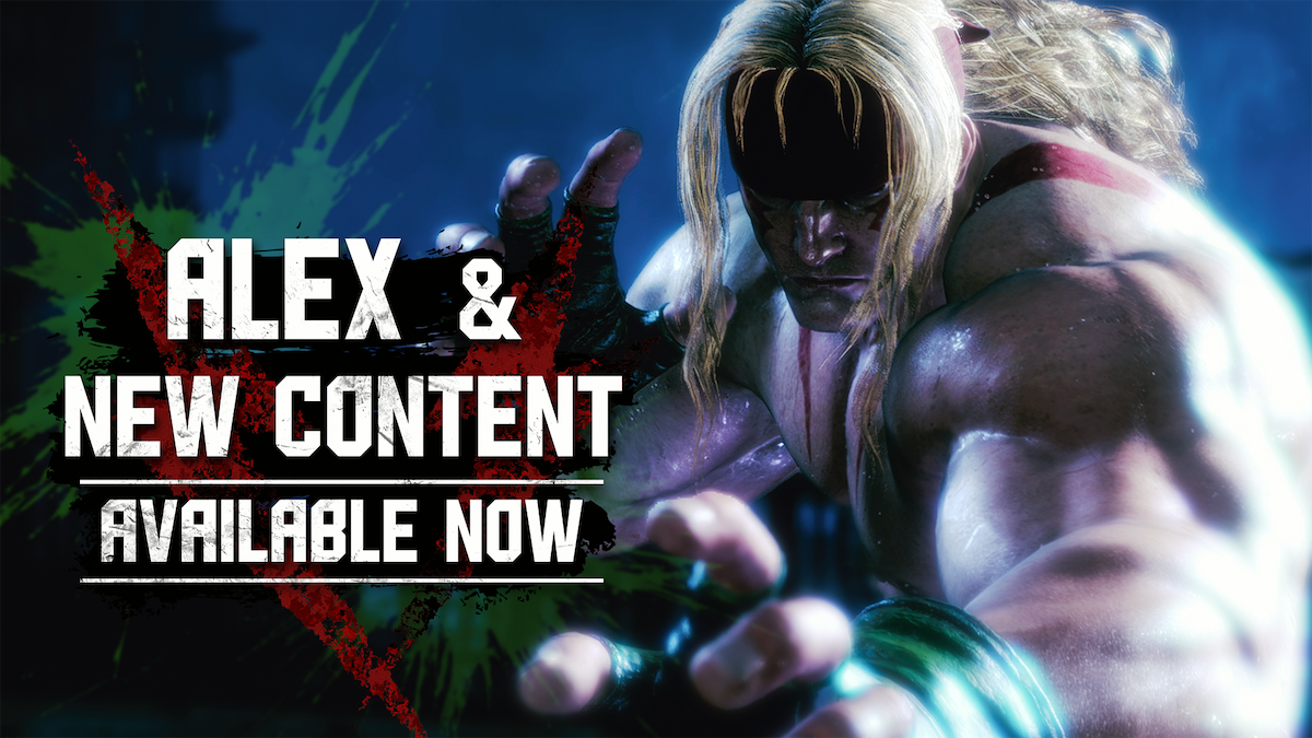 Alex se une a la lista de luchadores de Street Fighter 6