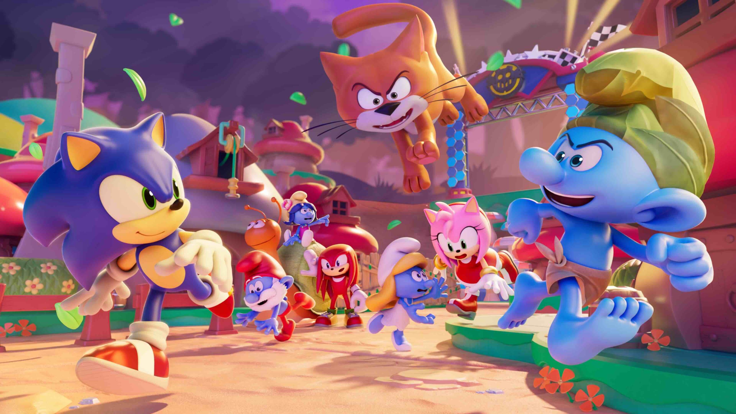 Los Pitufos llegan a Sonic Rumble en su último evento colaborativo