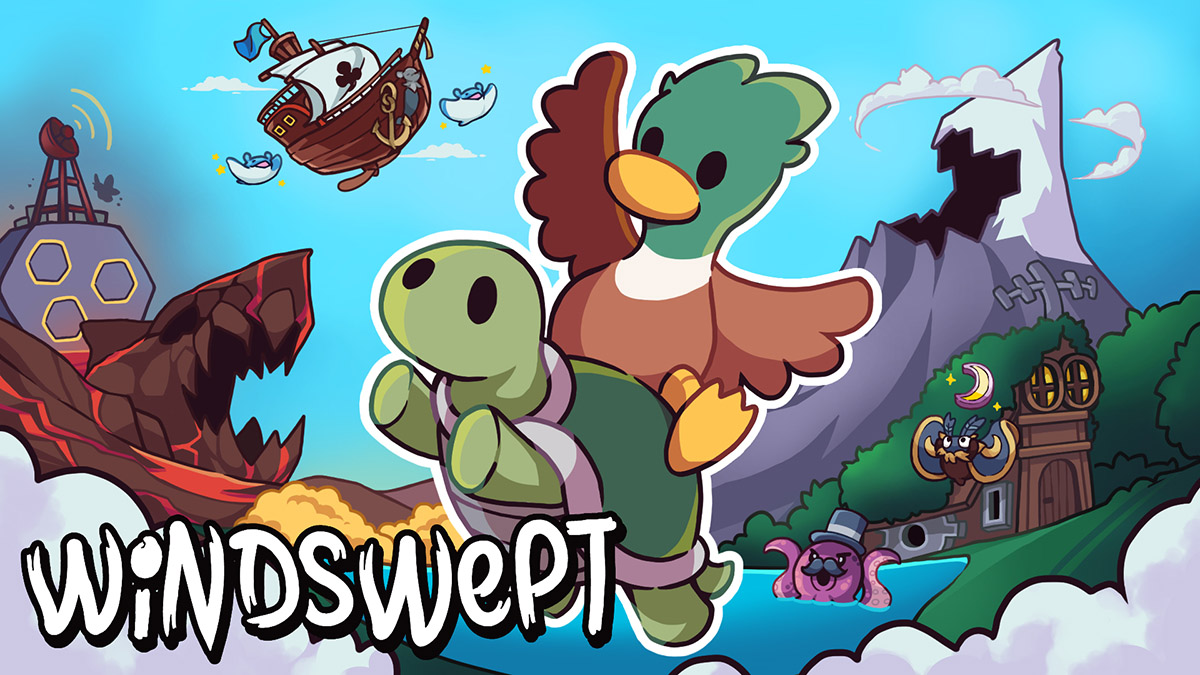 Windswept, el plataformero nostálgico llegará en formato físico para PlayStation 5 y Nintendo Switch