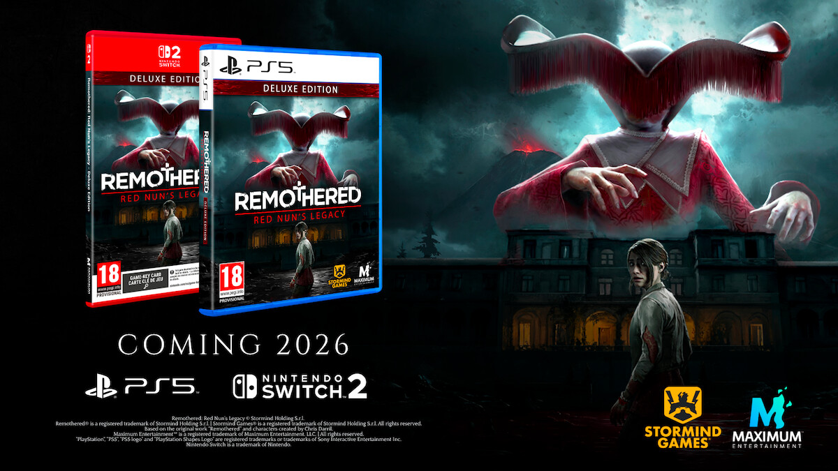 Stormind Games y Maximum Entertainment colaboran para la edición física de Remothered: Red Nun’s Legacy