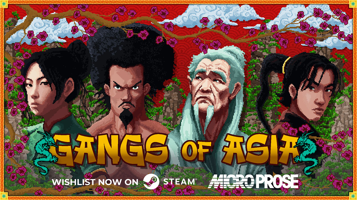 Acción estratégica a pixeles; Gangs of Asia fija su fecha de lanzamiento para principios de mayo en Steam