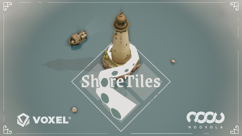 VOXEL Studios y Noovola Publishing anuncian ShoreTiles para PC en 2026